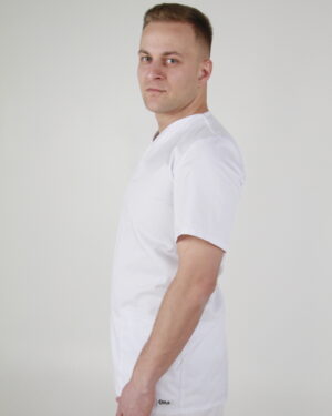 KEIA Classic | Męski scrubs medyczny | Biały