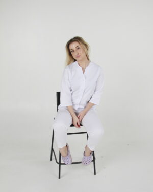 KEIA | Żakiet medyczny | Rękaw 3/4