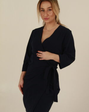 KEIA | Kimono długie damskie | Elegancka czerń