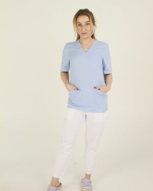 KEIA | Scrubs medyczny damski | Kojący Błękit