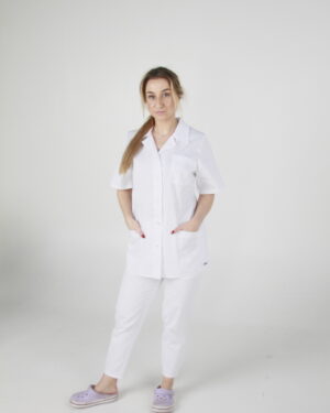 KEIA | Komplet medyczny | Bluza medyczna + spodnie z prostą nogawką